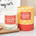 Bougie caramel et à la gaufre