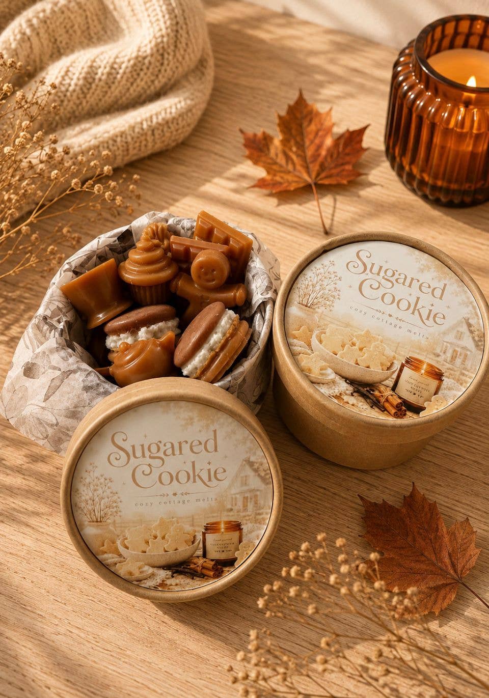 Coffret de fondants parfumés « Sugared Cookie »