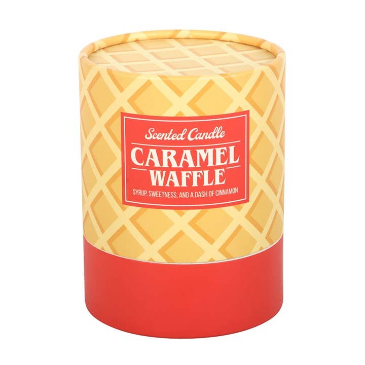 Bougie caramel et à la gaufre