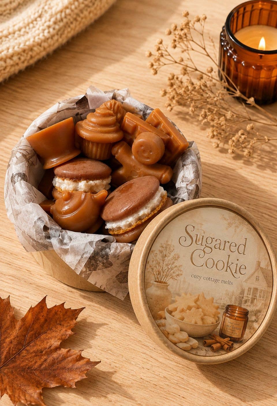 Coffret de fondants parfumés « Sugared Cookie »