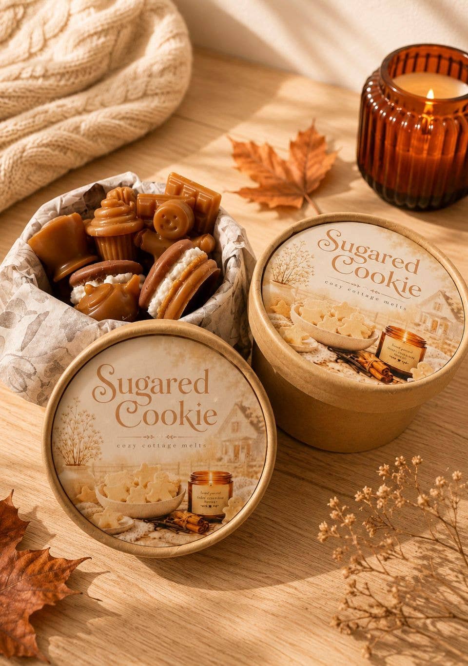 Coffret de fondants parfumés « Sugared Cookie »