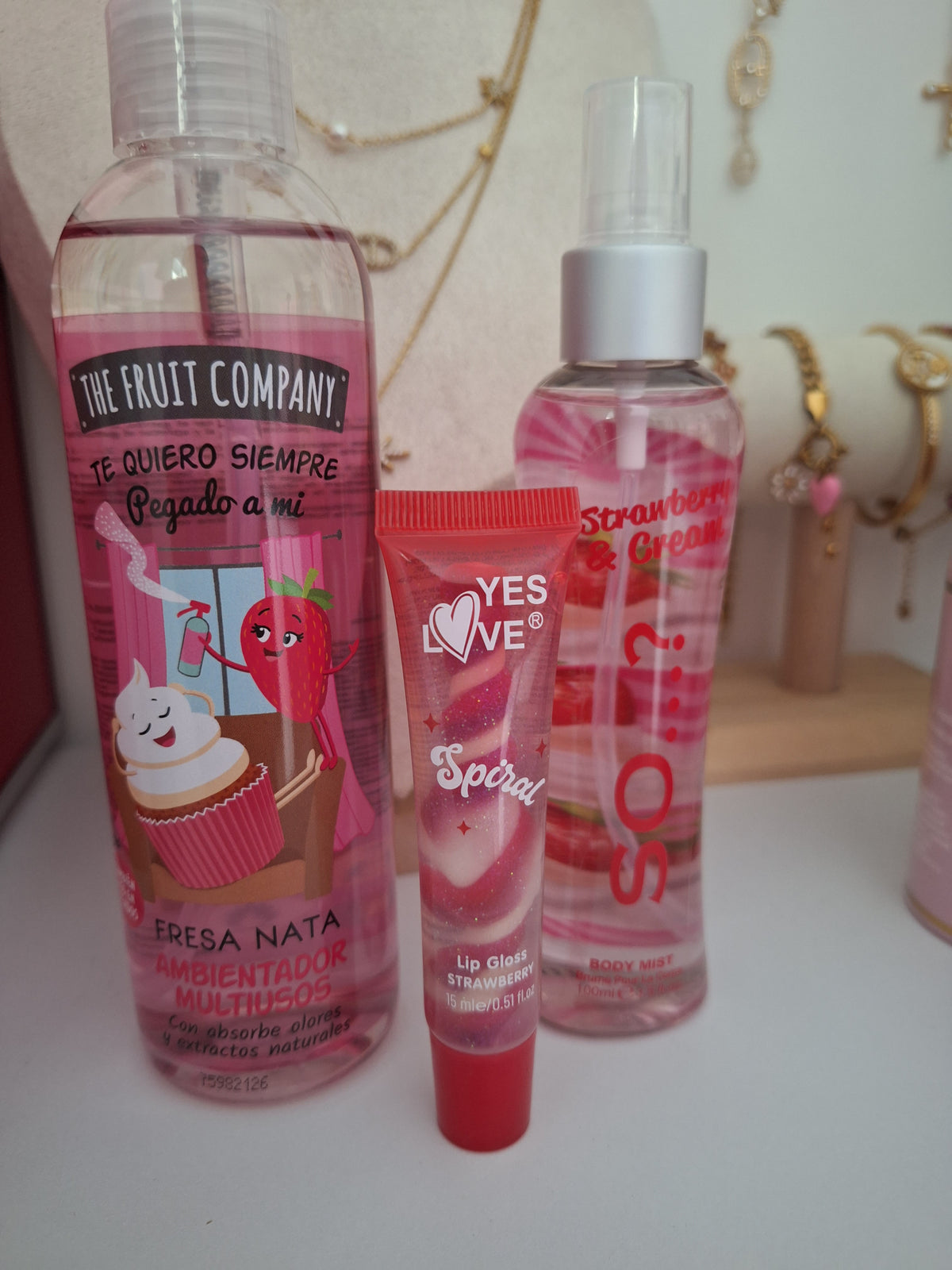 Lot Fraise Chantilly